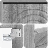  Ormar za cipele na zidu ALKMAAR 71 x 17 x 43 cm Siva Sonoma - Siva Sonoma | shoptok.hr