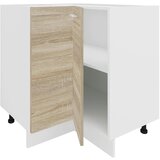 MID.YOU Kotna Spodnja Omarica Esilo, Hrast, Bela | Shoptok.si