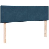  Ottoman krevet s madracem tamnoplavi 140x200 cm baršun | shoptok.hr