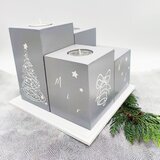 Poklon Dobra Ideja Adventski svijećnjak Nada, Mir, Radost i Ljubav Slike