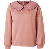 Dorothy Perkins Sweater majica 'Broderie' roza
