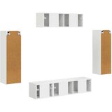 3 TV omarica 5 pcs Bela - - Bela - 65.4 - 31 x 29,5 x 100 cm - 2025-vidaXL-Uvoz_2 | Shoptok.si