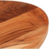 Stolna ploča 120x50x2,5 cm ovalna od masivnog drva bagrema | shoptok.hr