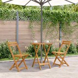  Sklopivi vrtni stol 70 cm od masivnog bagremovog drva | shoptok.hr