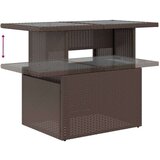 vidaXL 8-dijelni set vrtnih sofa s jastucima smeđi od poliratana | shoptok.hr