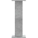  Stalci za biljke 2 kom siva boja betona 30x30x80 cm drveni | Eponuda.com