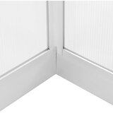  Staklenik od aluminija 302 x 190 x 195 cm 11,19 m³ | shoptok.hr