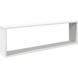  Kockaste zidne police 4 kom bijele 100 x 15 x 30 cm drvene | shoptok.hr