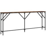  Konzolni stol boja hrasta 180x23x75 cm od konstruiranog drva | shoptok.hr