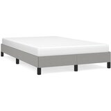 Furnova Posteljni okvir brez vzmetnice siv 120x190 cm blago, (21940807) | Shoptok.si