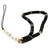 Guess GUSTPEARK zapestnica / obesek za telefon - Heishi Beads črna, (21105152) | Shoptok.si