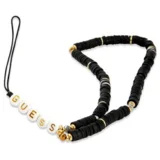 GUSTPEARK zapestnica / obesek za telefon - Heishi Beads črna, (21105152)