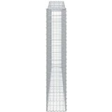  Lučne gabionske košare 4 kom 400x30x160/180cm pocinčano željezo | shoptok.hr