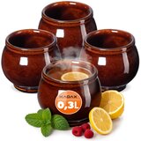 KADAX vrčki za kuhano vino, komplet 4 vrčkov iz kamnite keramike, 300 ml, (5000351726) Cene