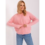 Wool Fashion Italia Sweater-AT-SW-2346-2.99P-Light Pink | shoptok.hr