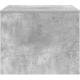  Kava Stol Betonski sivi 60 x 50 x 40 cm Konstruirano drvo | shoptok.hr