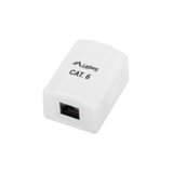 Lanberg Roseta de Superficie Cat.6 UTP 1x Toma RJ45 Blanco, (20754864) | Shoptok.si