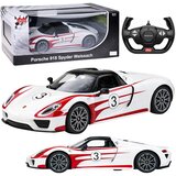 Licencirani auto na daljinsko upravljanje Porsche 918 Spyder Performance Rastar 1:14 - bijeli | shoptok.hr