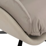 MID.YOU počivalnik, rjavosiva tekstil | Shoptok.si