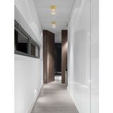 Nova Luce LED stropna svjetiljka aluminijska u zlatnoj boji sa sjenilom od akrilnog stakla Brillante – | shoptok.hr