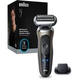 Braun Brijac Serije 7 72-C1200s za mokro i suho brijanje za muškarce, zlato | shoptok.hr