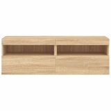  Zidni TV ormarići LED 2 kom boja hrasta sonome 60x30x40 cm | shoptok.hr