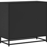 vidaXL Ormar za knjige crni 80,5x35x76 cm izrađeno drvo | shoptok.hr