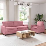  Set sofe 2 pcs Ružičasta Baršun | Eponuda.ba