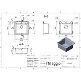  Bodrum 510 sivi s sifonom | shoptok.hr