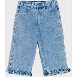 Sinsay Wide leg traperice s volanima i vezenim srcima | shoptok.hr
