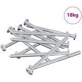  Vijak 1200 pcs Srebrno M6 x 85 mm Čelik | shoptok.hr