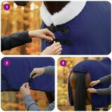  Pokrivač za konje Mornarsko plava 115 cm Polartec | shoptok.hr
