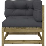  Kutna vrtna sofa s jastucima od impregnirane borovine | shoptok.hr