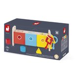 Janod Shape Sorter Box with Keys aktivnostna vstavljanka 18m+ 1 kos | Shoptok.si