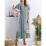 Resti Women's floral midi dress in purple- Clothing | Eponuda.ba