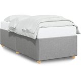  Okvir za krevet bez madraca svjetlosivi 80x200 cm od tkanine | Eponuda.com