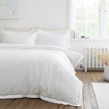 Bianca Bela bombažna posteljnina za zakonsko posteljo 200x200 cm Oxford Lace Trim – | Shoptok.si