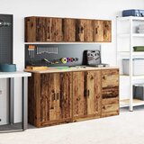  Garažni zidni ormarić od starog drveta | shoptok.hr