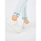 Shelvt Women's beige sneakers Cene