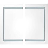 vidaXL LED kopalniška omarica z ogledalom 80x12,2x68 cm | Shoptok.si