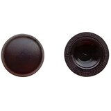 Sarei Pokrivni čep (PVC, Rjava, Premer: 11,5 mm, 12 kos) | Shoptok.si