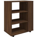 Furnova Omarica na kolesih rjav hrast 60x35x75 cm konstruiran les, (21953852) | Shoptok.si