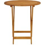 vidaXL 3-dijelni bistro set od tkanine i masivnog drva krem bež | shoptok.hr