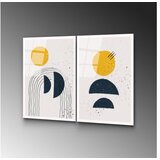 WALLXPERT dekorativna slika od kaljenog stakla (2 komada) uv 954 45 x 65 | ePonuda.com