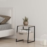 Marckeric Kremno bela nočna omarica Velia – | Shoptok.si
