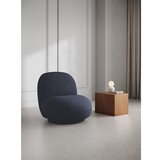 Micadoni Home Temno moder fotelj iz tkanine bouclé Chuck – | Shoptok.si