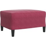  4-dijelni set sofa s jastucima crvena boja vina baršunasti | shoptok.hr
