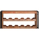 Stalak za vino Smeđa 100 x 45 x 33 cm Čvrsto reciklirano drvo | shoptok.hr