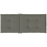  Jastuci za stolice 4 kom tamnosivi 120 x 50 x 4 cm od tkanine | shoptok.hr