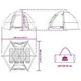 Instant šator s pohranom Zelena 280 x 280 x 160 cm Čelik | shoptok.hr